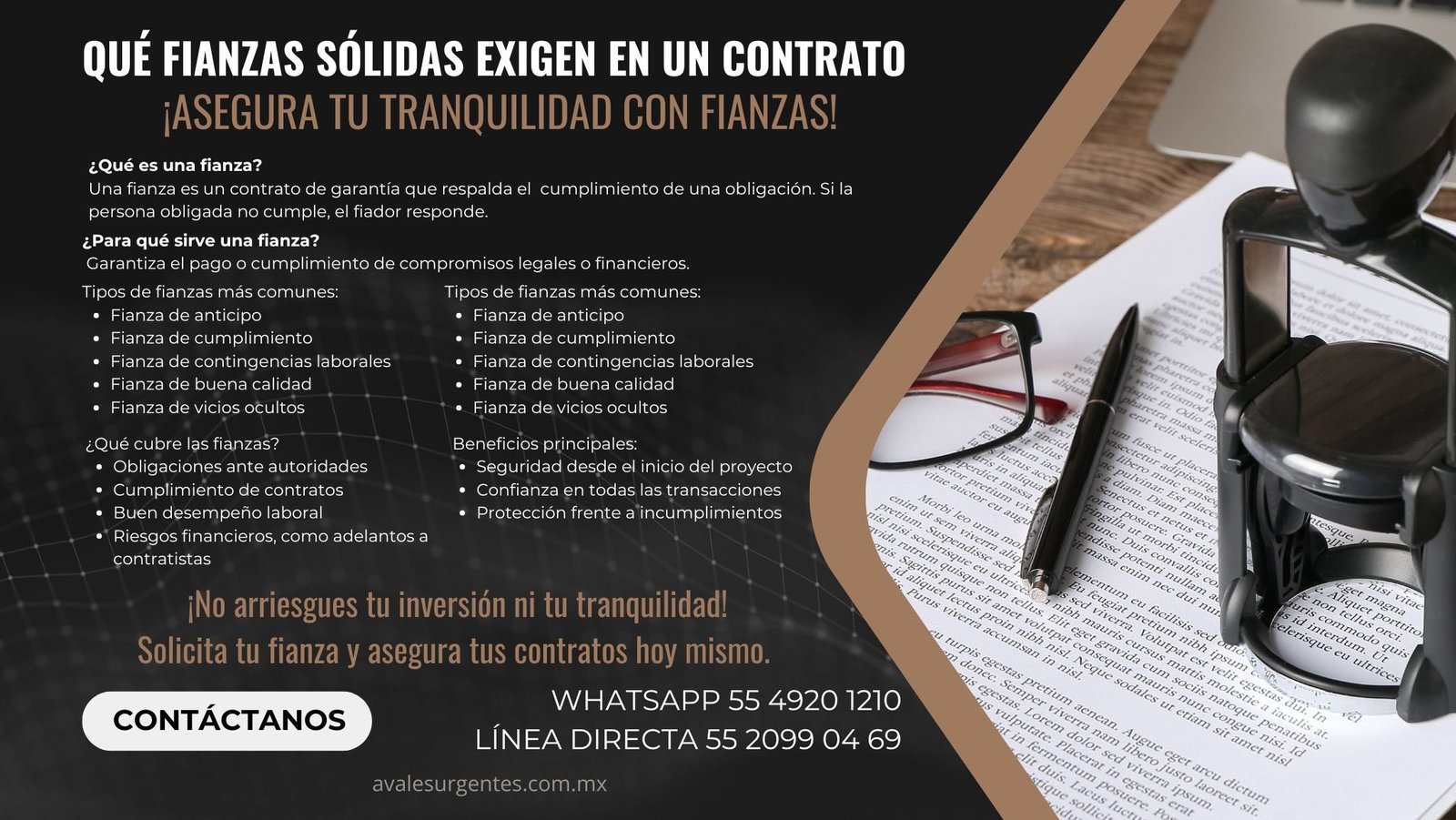 Qué Fianzas Sólidas Exigen en un Contrato