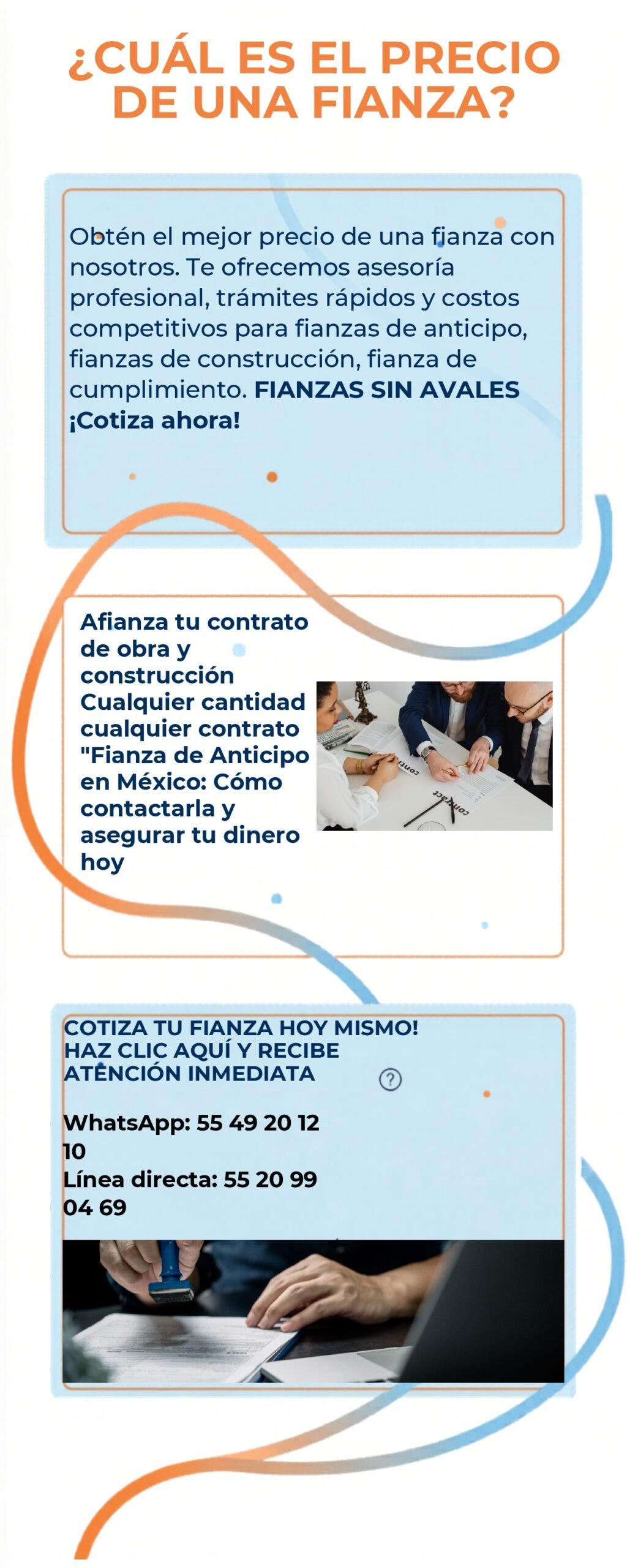 ¿CUÁL ES EL PRECIO DE UNA FIANZA?